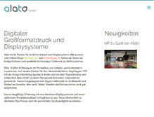 Tablet Screenshot of alato.de